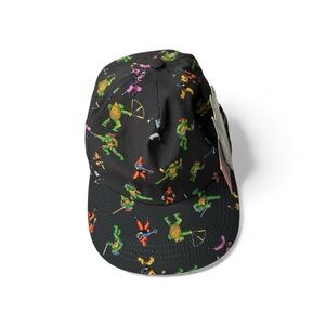 Men’s Or Kid’s Black Ninja Turtles Cap BNWT
